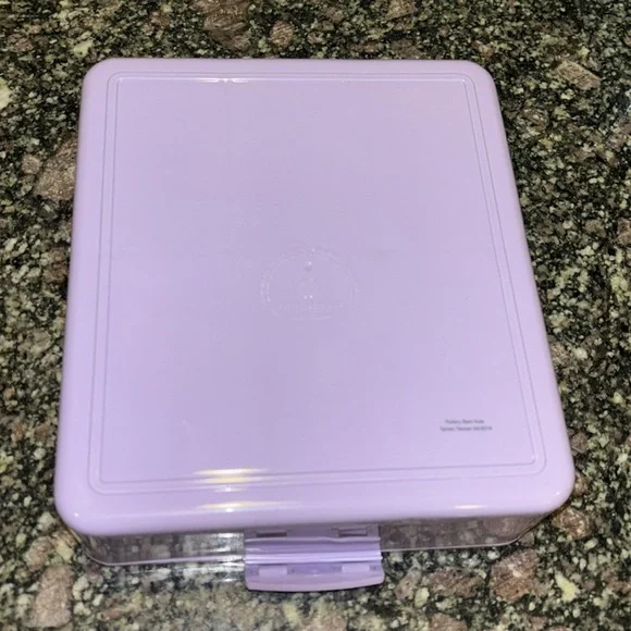 2 Pottery Barn All-in-One Bento Boxes - Purple & Blue - Picture 6 of 12